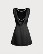 Women's Woven Polyester Mini Dress Dresses - RIHOAS