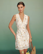 Women's Woven Polyester Mini Dress Dresses - RIHOAS
