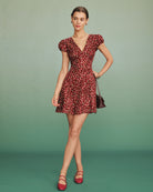 Women's Woven Polyester Mini Dress Dresses - RIHOAS