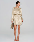 Women's Woven Polyester Mini Dress Dresses - RIHOAS