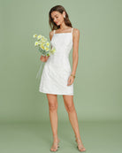 Women's Woven Polyester Mini Dress Dresses - RIHOAS