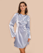 Women's Woven Polyester Mini Dress Dresses - RIHOAS