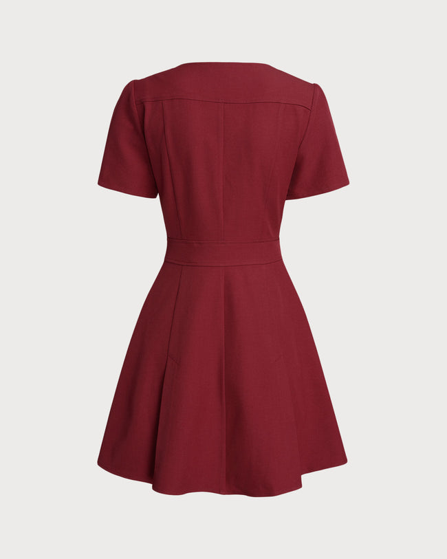 Women's Woven Polyester Mini Dress Dresses - RIHOAS