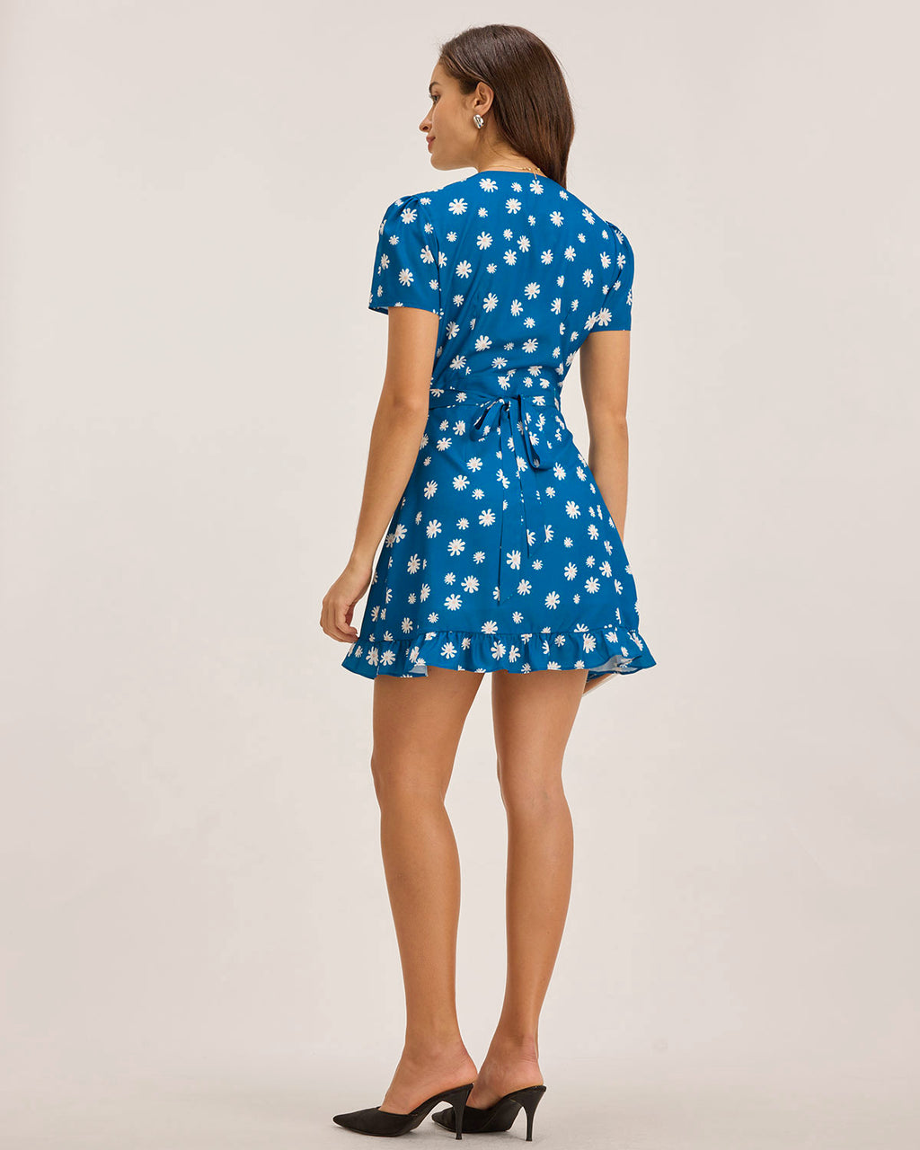 Women's Woven Polyester Mini Dress Dresses - RIHOAS