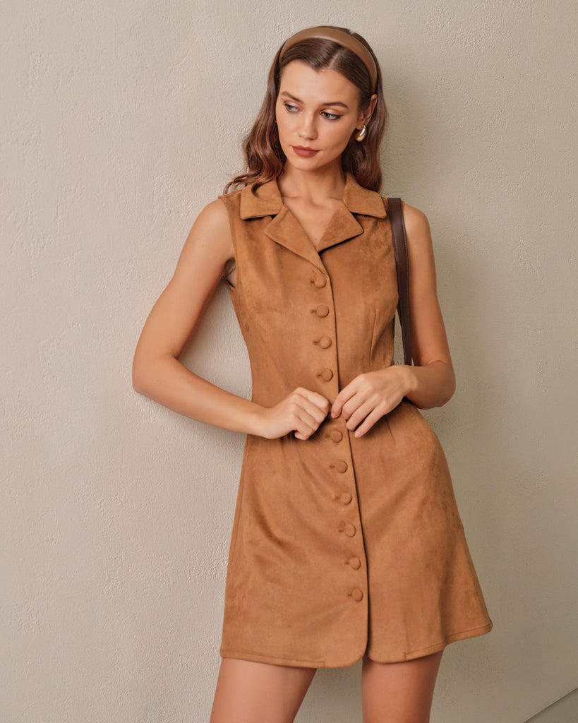 Women's Woven Polyester Mini Dress Dresses - RIHOAS