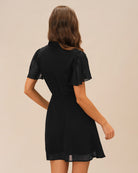 Women's Woven Polyester Mini Dress Dresses - RIHOAS