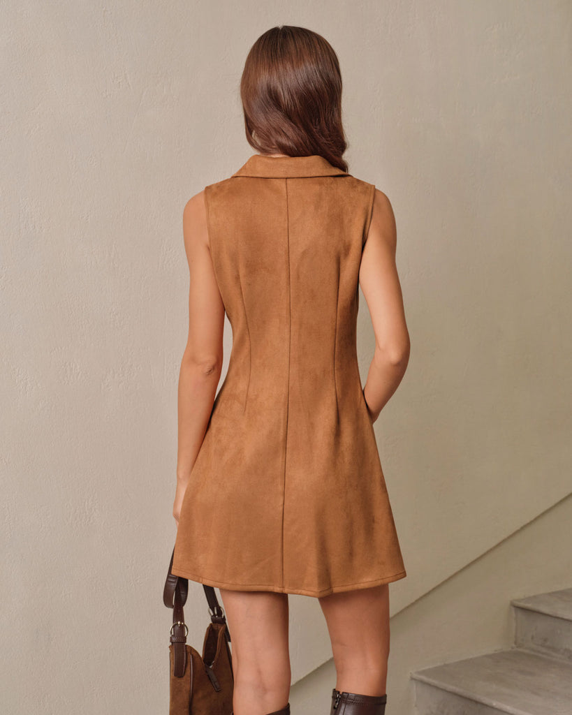 Women's Woven Polyester Mini Dress Dresses - RIHOAS