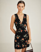 Women's Woven Polyester Mini Dress Dresses - RIHOAS
