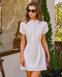 Women's Woven Polyester Mini Dress Dresses - RIHOAS