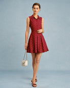 Women's Woven Polyester Mini Dress Dresses - RIHOAS