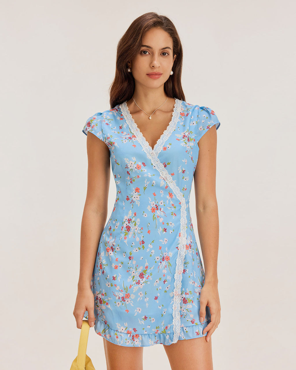 Women's Woven Polyester Mini Dress Dresses - RIHOAS