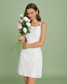 Women's Woven Polyester Mini Dress Dresses - RIHOAS