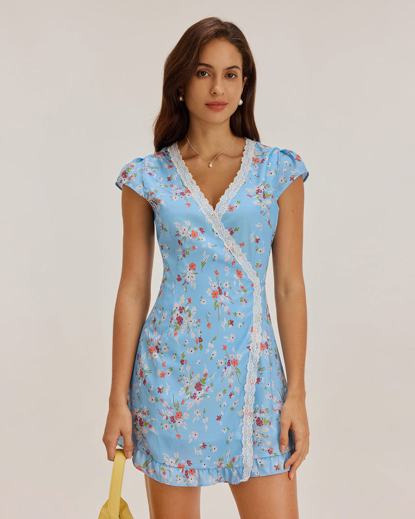 Women's Woven Polyester Mini Dress Dresses - RIHOAS