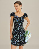 Women's Woven Polyester Mini Dress Dresses - RIHOAS