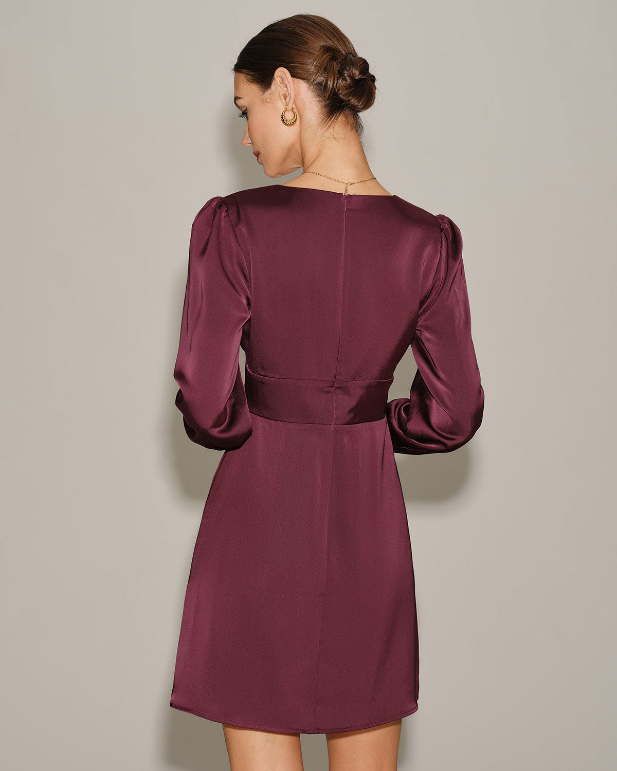 Women's Woven Polyester Mini Dress Dresses - RIHOAS