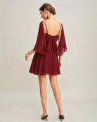 Women's Woven Polyester Mini Dress Dresses - RIHOAS