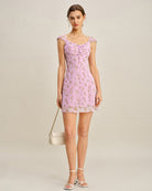 Women's Woven Polyester Mini Dress Dresses - RIHOAS