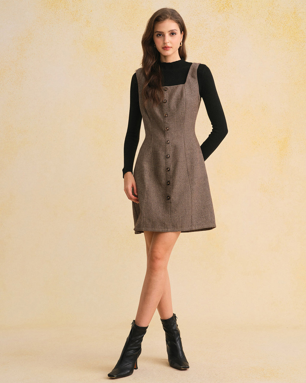 Women's Woven Polyester Mini Dress Dresses - RIHOAS