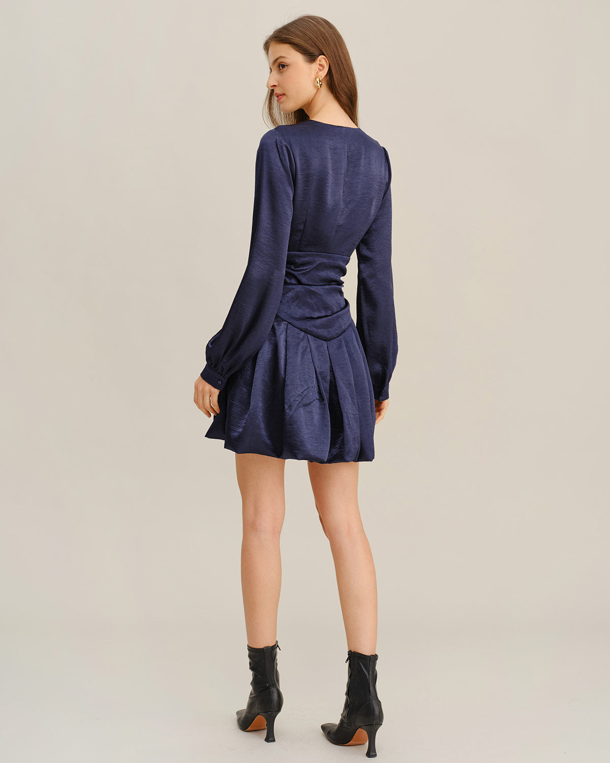 Women's Woven Polyester Mini Dress Dresses - RIHOAS