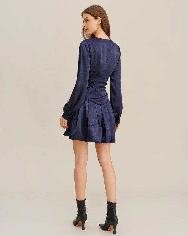 Women's Woven Polyester Mini Dress Dresses - RIHOAS