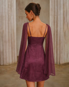 Women's Woven Polyester Mini Dresses Dresses - RIHOAS