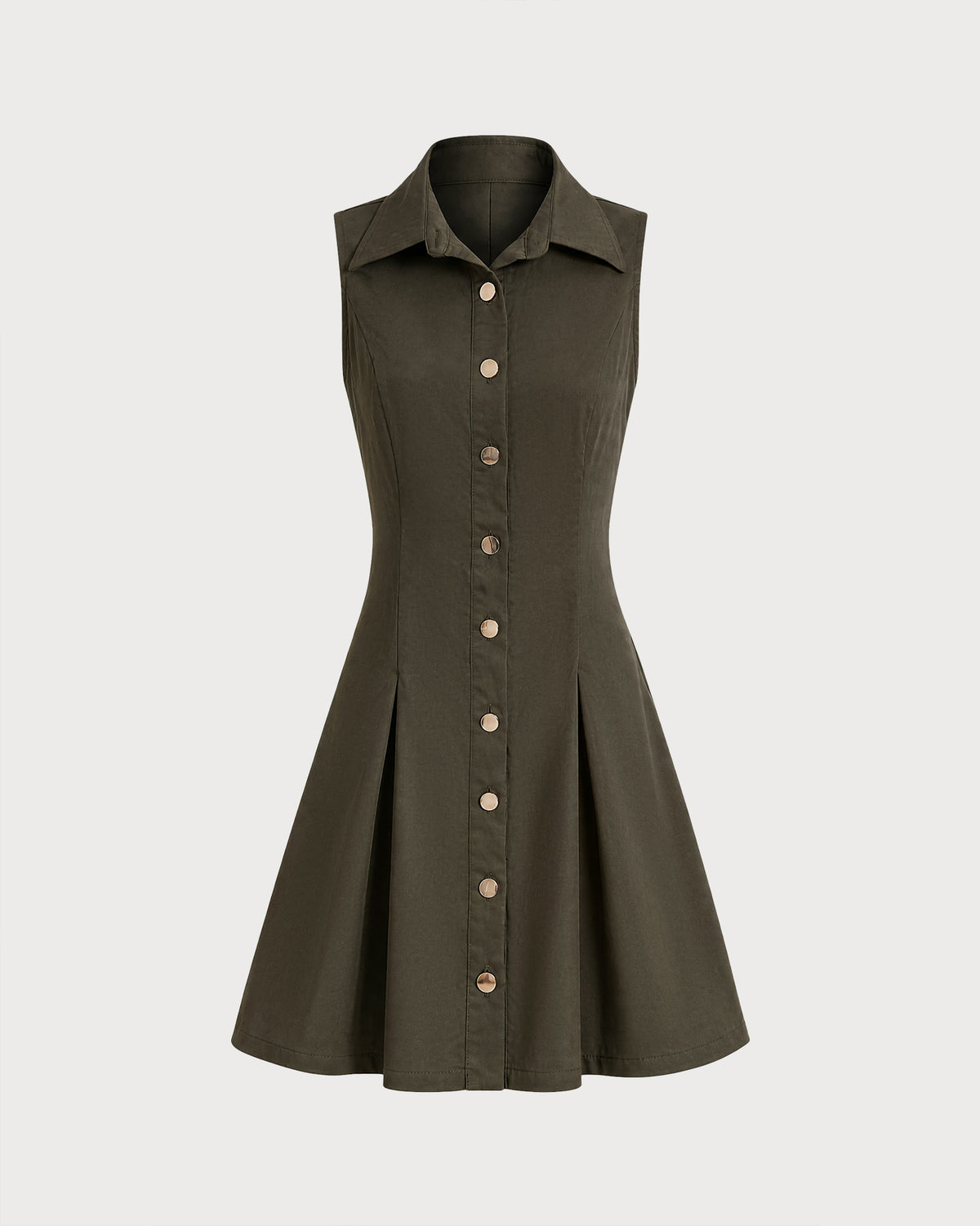 Women's Woven Polyester Mini Dresses - RIHOAS - 13