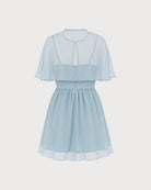 Women's Woven Polyester Mini Dresses - RIHOAS