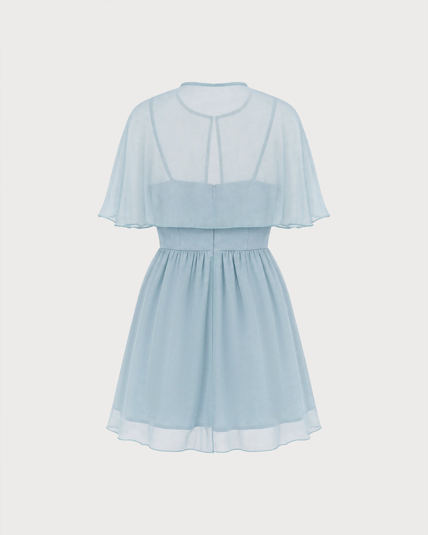 Women's Woven Polyester Mini Dresses - RIHOAS