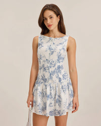 Women's Woven Polyester Mini Dresses Dresses - RIHOAS