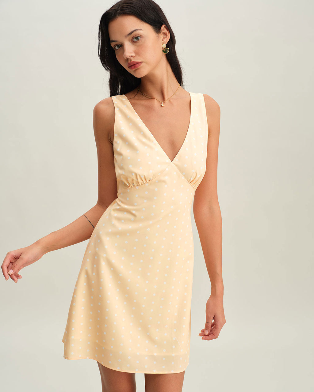 Women's Woven Polyester Mini Dresses Dresses - RIHOAS