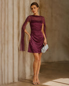 Women's Woven Polyester Mini Dresses Dresses - RIHOAS