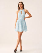 Women's Woven Polyester Mini Dresses Dresses - RIHOAS