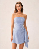 Women's Woven Polyester Mini Dresses Dresses - RIHOAS