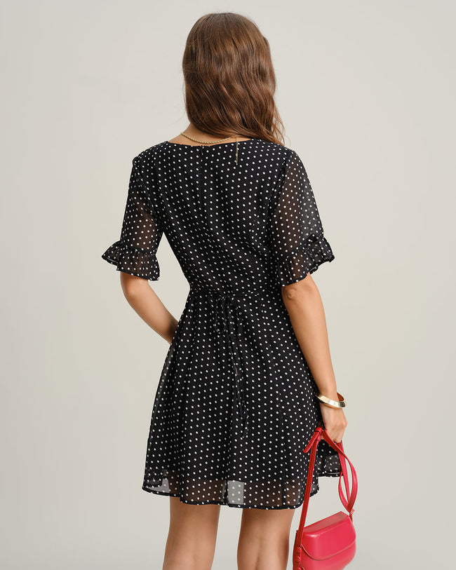 Women's Woven Polyester Mini Dresses Dresses - RIHOAS