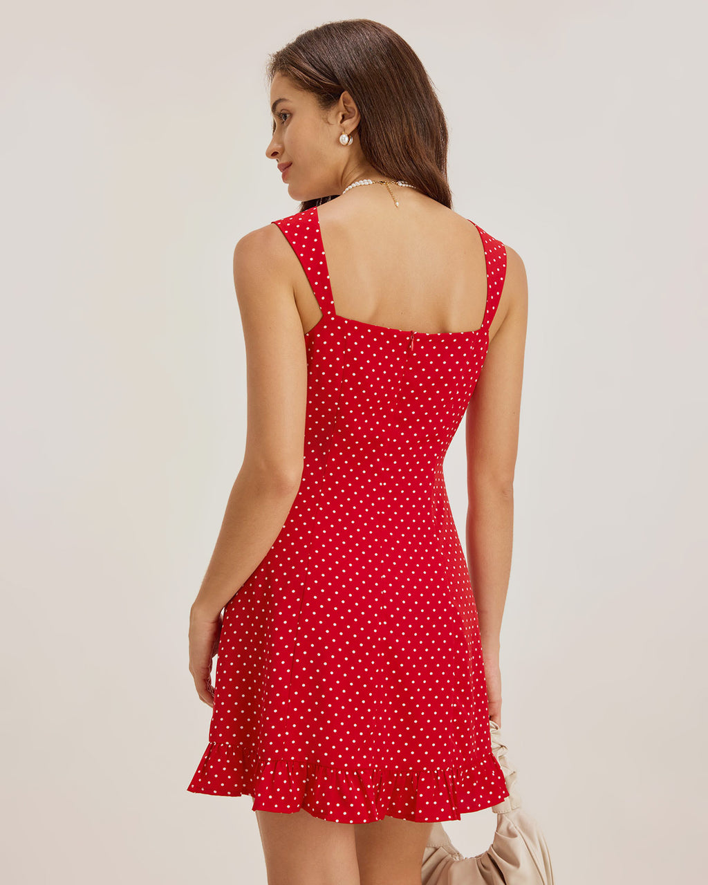 Women's Woven Polyester Mini Dresses Dresses - RIHOAS