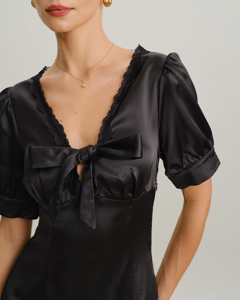 Women's Woven Polyester Mini Dresses Dresses - RIHOAS