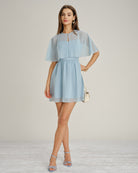 Women's Woven Polyester Mini Dresses Dresses - RIHOAS