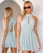 Women's Woven Polyester Mini Dresses Dresses - RIHOAS