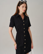 Women's Woven Polyester Mini Dresses Dresses - RIHOAS
