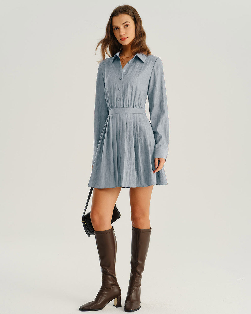 Women's Woven Polyester Mini Dresses Dresses - RIHOAS