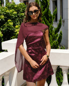 Women's Woven Polyester Mini Dresses Dresses - RIHOAS
