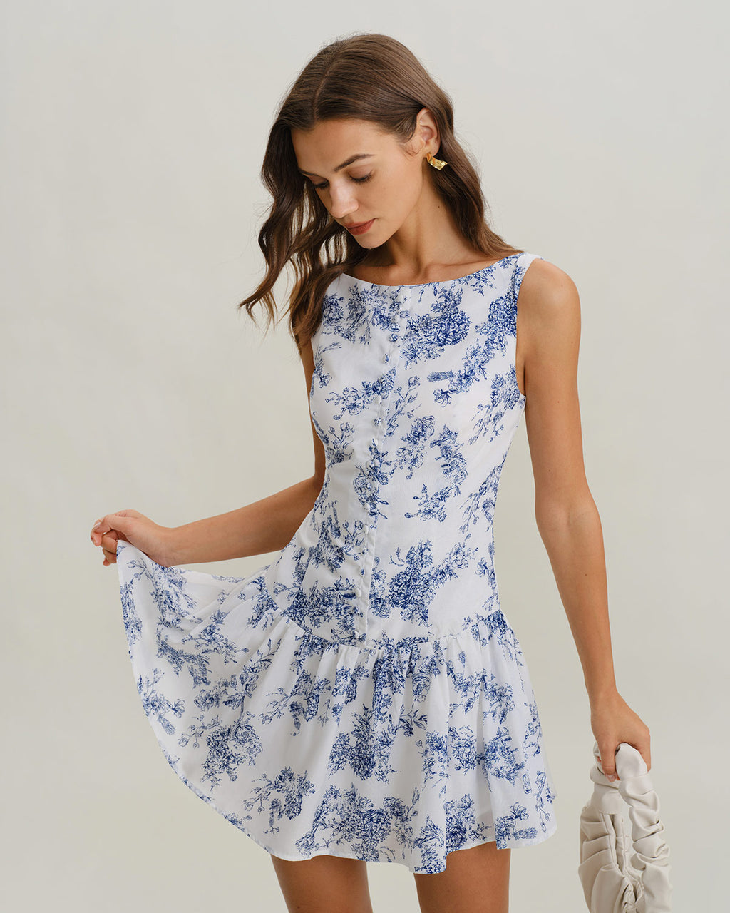 Women's Woven Polyester Mini Dresses Dresses - RIHOAS