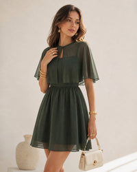 Women's Woven Polyester Mini Dresses Dresses - RIHOAS