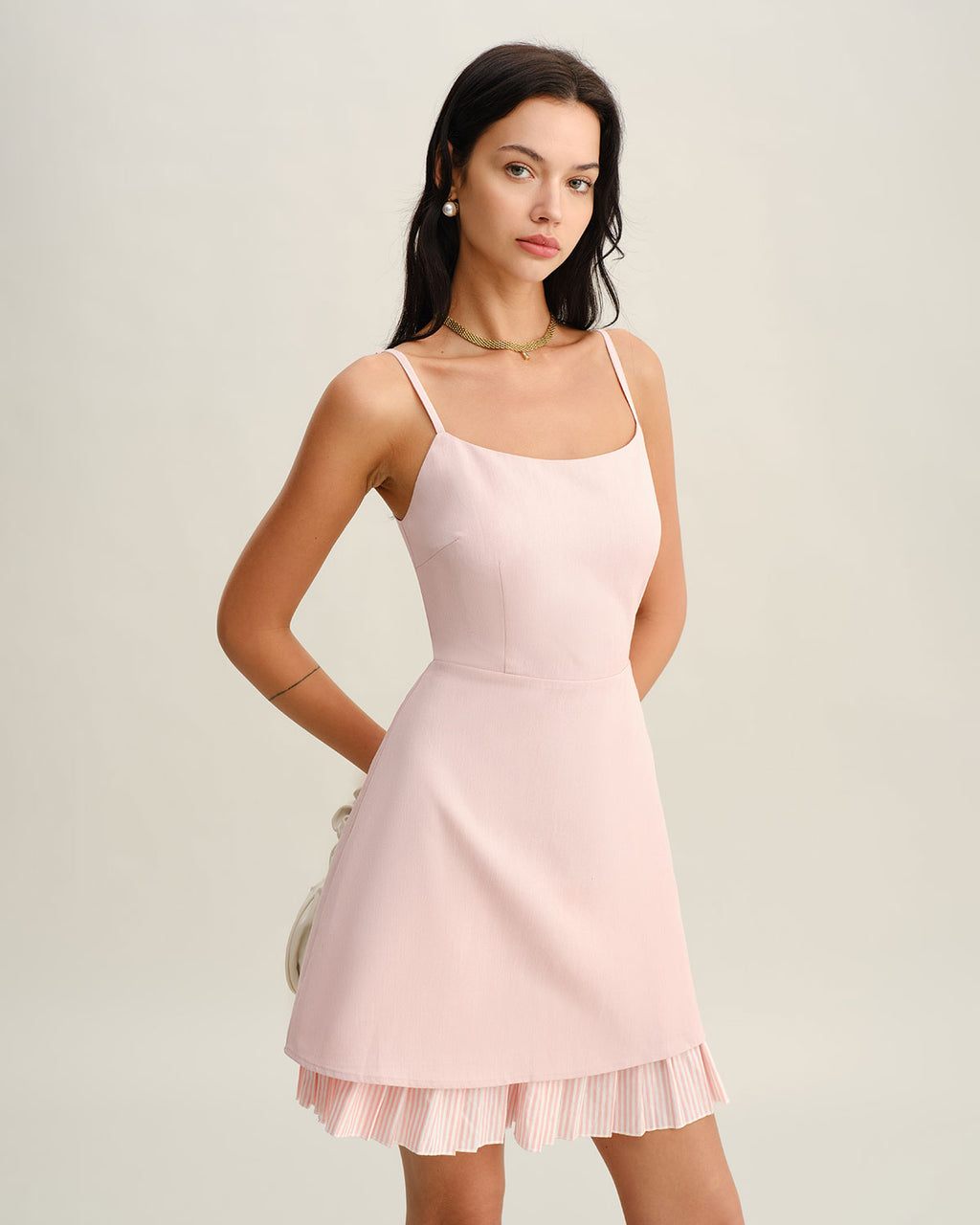 Women's Woven Polyester Mini Dresses Dresses - RIHOAS