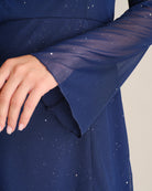 Women's Woven Polyester Mini Dresses - RIHOAS - 04