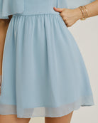 Women's Woven Polyester Mini Dresses Dresses - RIHOAS