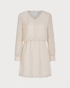 Women's Woven Polyester Mini Dresses - RIHOAS
