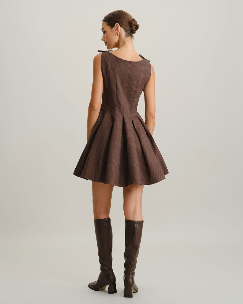 Women's Woven Polyester Mini Dresses Dresses - RIHOAS