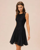 Women's Woven Polyester Mini Dresses Dresses - RIHOAS