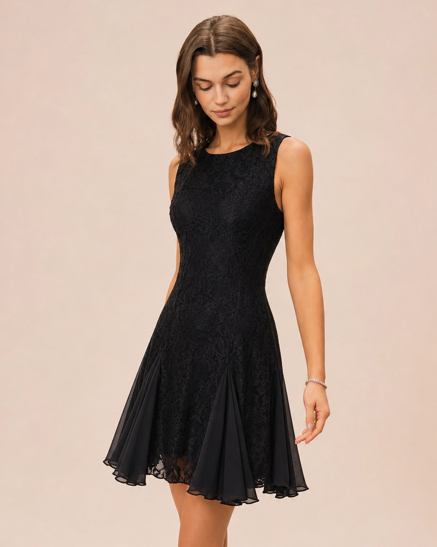 Women's Woven Polyester Mini Dresses Dresses - RIHOAS